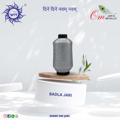 Silver Badla Jari
